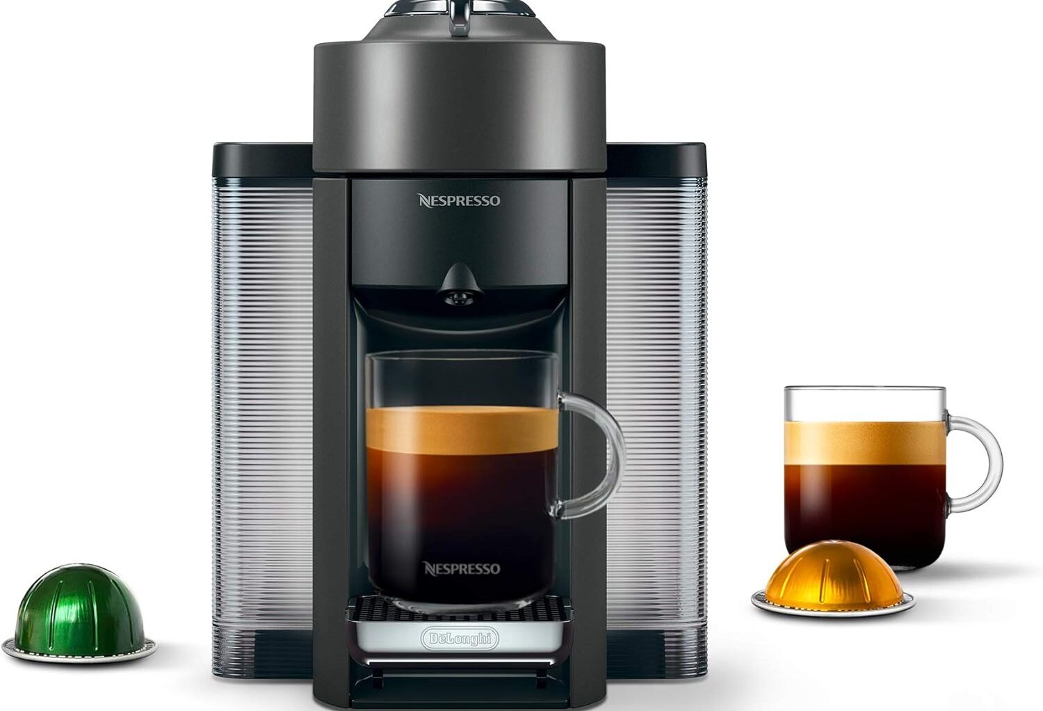 NESPRESSO VERTUO COFFEE AND ESPRESSO MACHINE BY DE’LONGHI