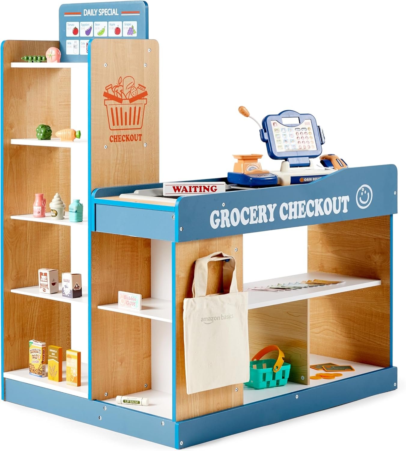 Amazon Basics Grocery Store Checkout Counter