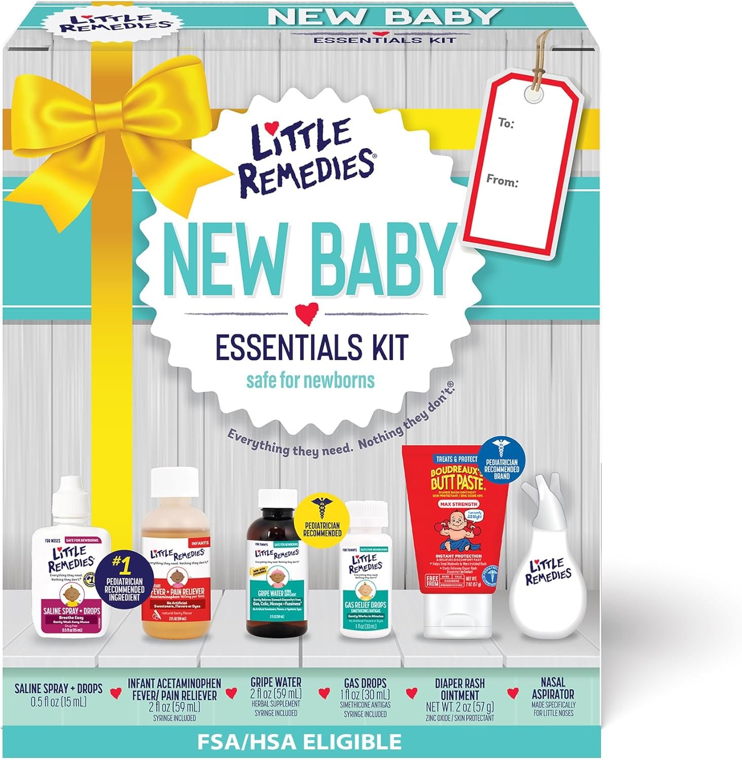 Little Remedies New Baby Essentials Kit