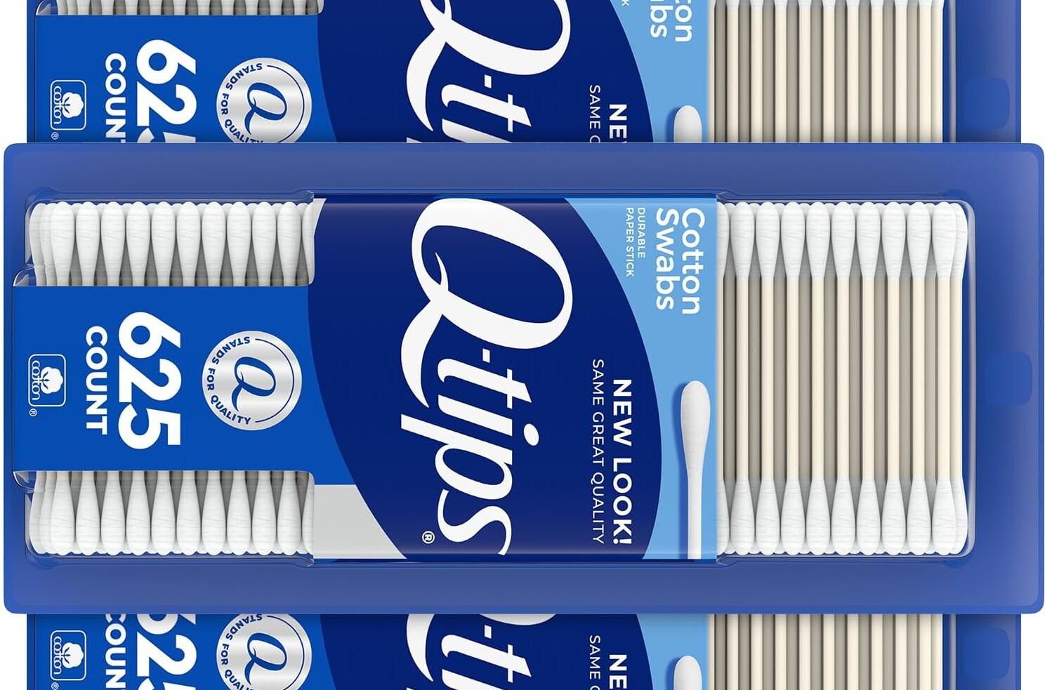 3 x Q-tips cotton swabs